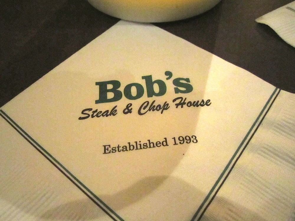 Then it was back to the bar in the charming steakhouse, Bob's, in the Omni for a nightcap.