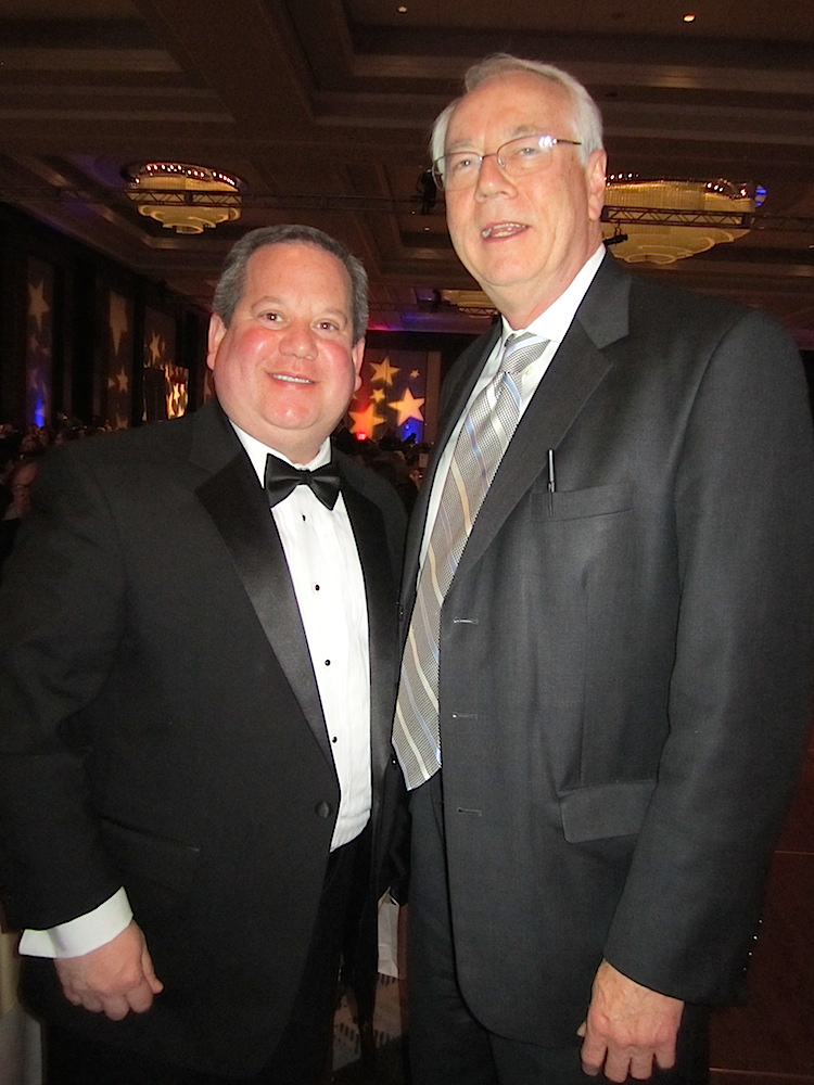 Here's Alan with Russell Humphrey, the son of News Sentinel Nashville guy Tom Humphrey.