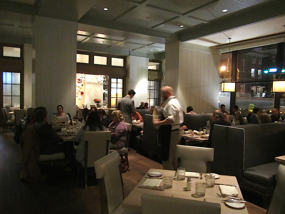We loved the spare but welcoming ambiance of Kitchen Notes.