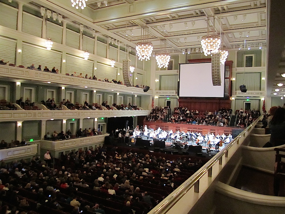 It's a beautiful venue.
