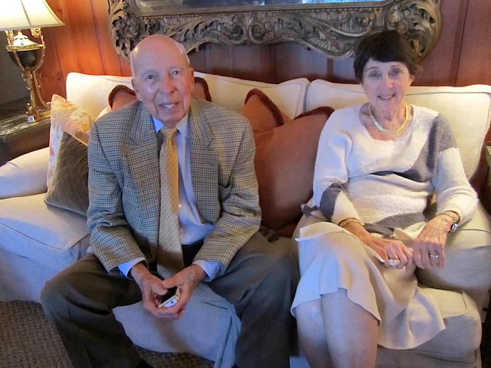Dick and Ann Ray enjoying the music.
