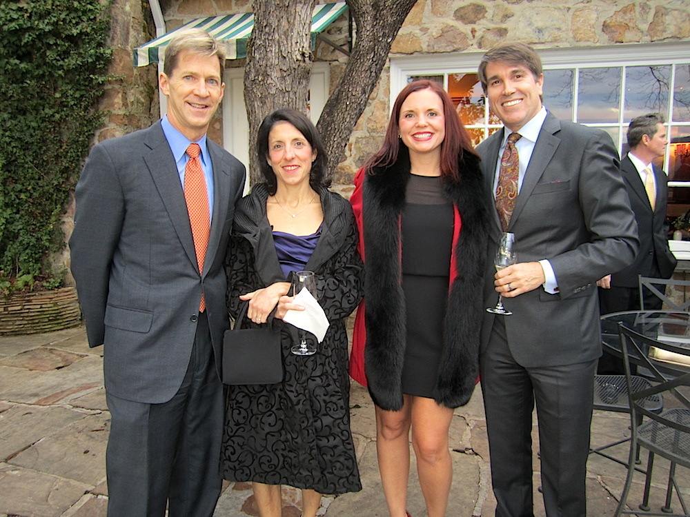 From left, Jon and Toni Lawler with Holly and Russ Watkins.