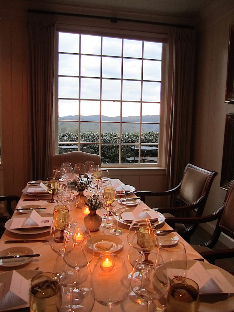 I loved our window table.