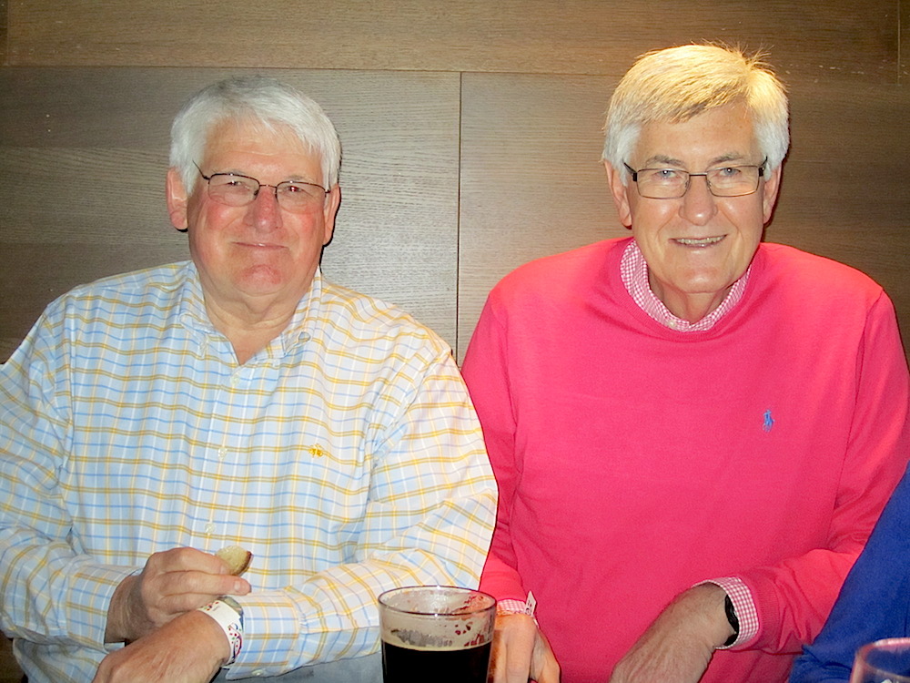 Jerry Lenn, left, is Joseph's father. With him is Joseph's uncle, Doug Sparks.