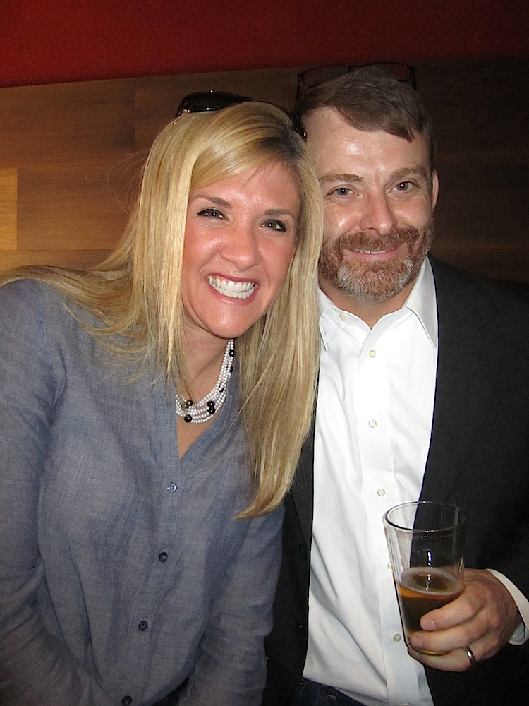 Jason and Chrissy Newton Brooks.