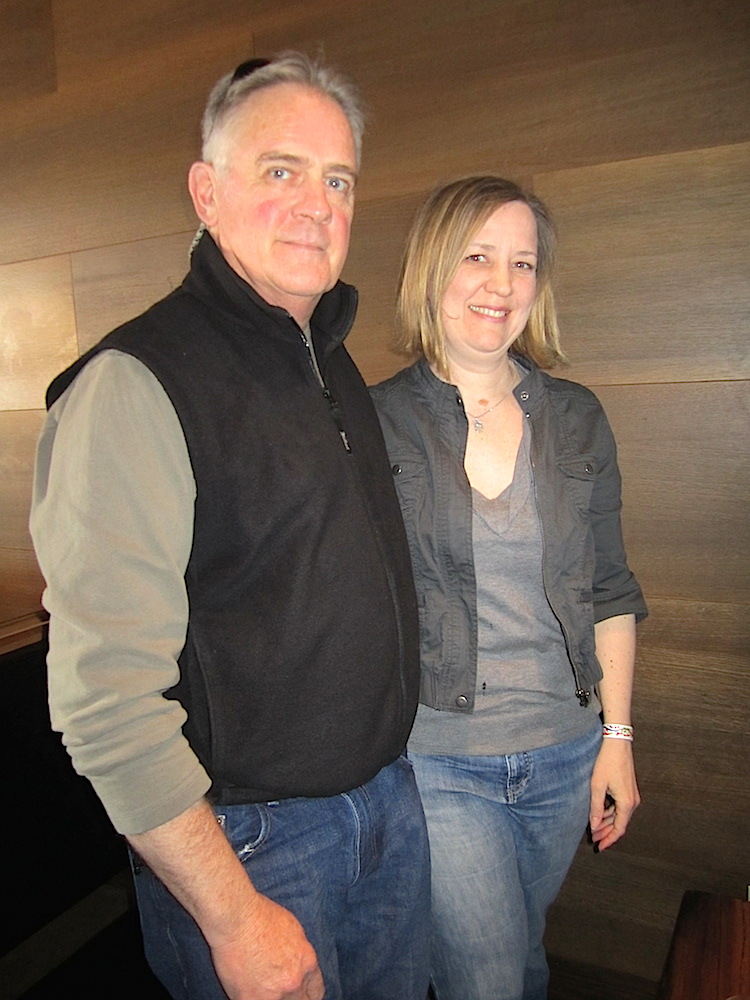 Steve and Becky Hancock. She's executive director of the Tennessee Theatre.