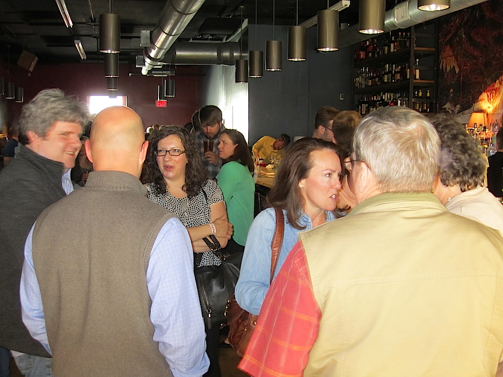 It was wall-to-wall at Knoxville Public House.