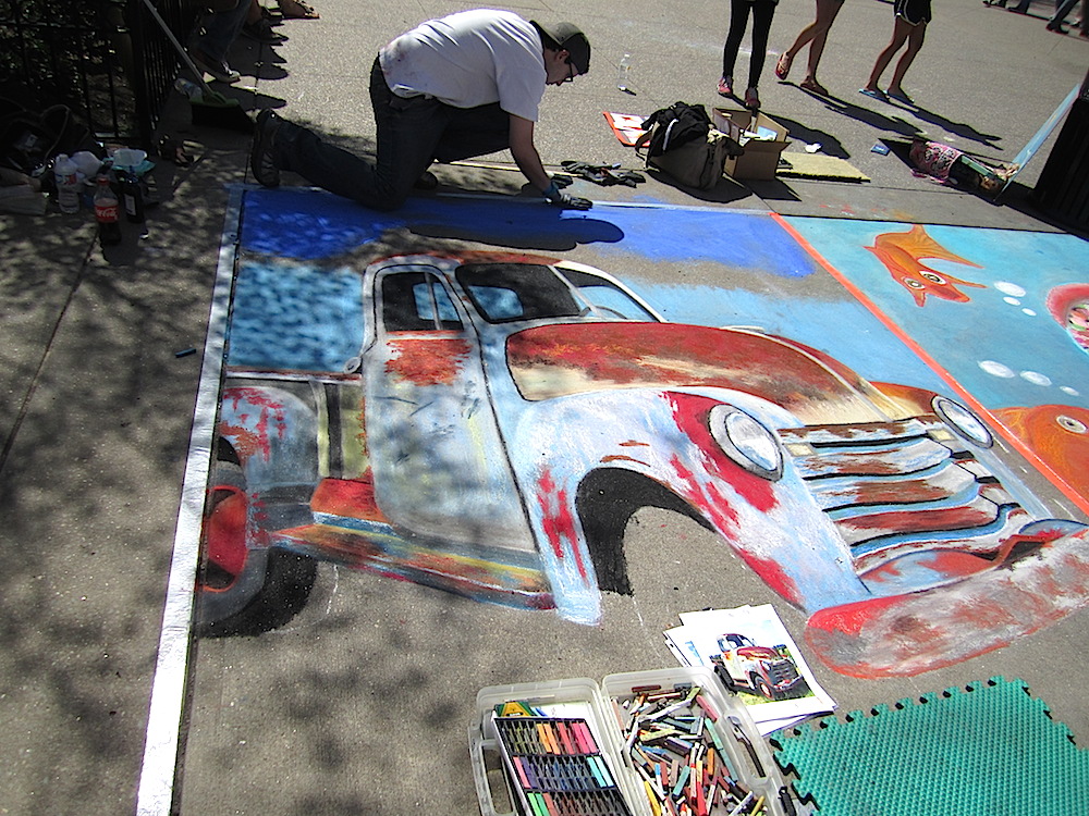 Cody Swaggerty's truck looked like it was turning out great.