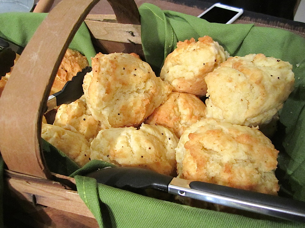 So, what greeted the conference attendees as they gathered at the East Tennessee History Center? Biscuits, of course!