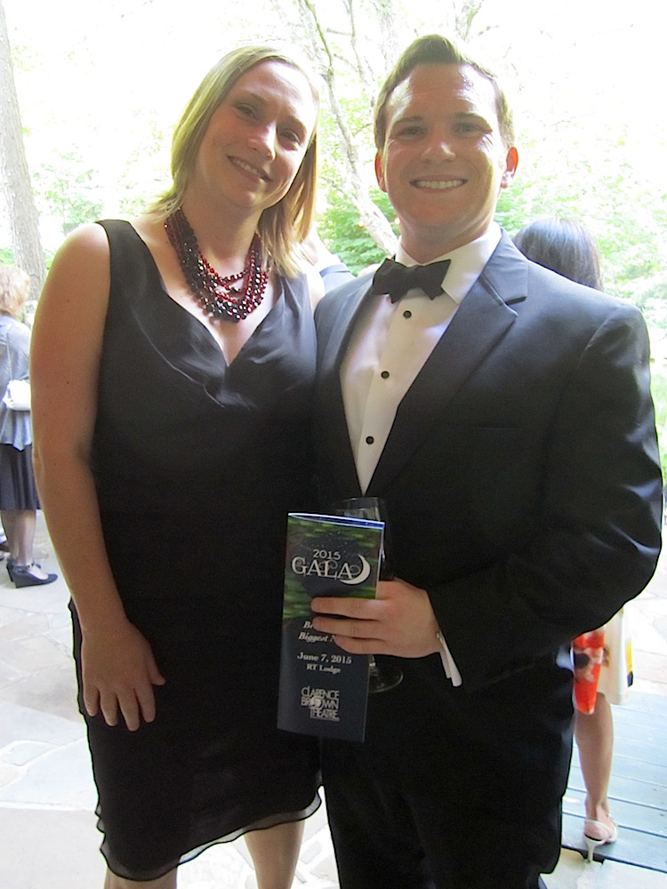 Jennifer Crake Roche and Alexander Waters attended law school together. Today, she plays french horn with the Knoxville Symphony, in addition to practicing law.