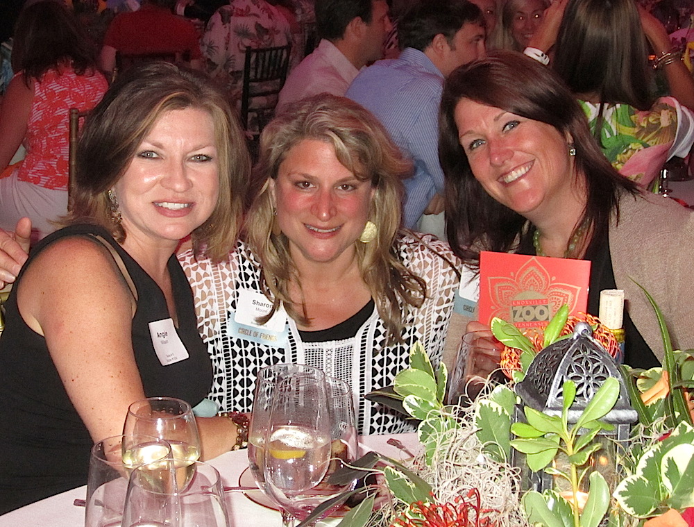 From left, Angie Wilson, Sharon Moore and Erin Donovan.