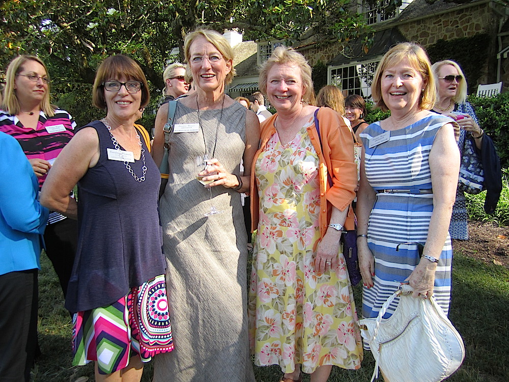 From left, Annette Winston, Maureen Dunn McBride, Judge Pam Reeves and Sheila Webster.