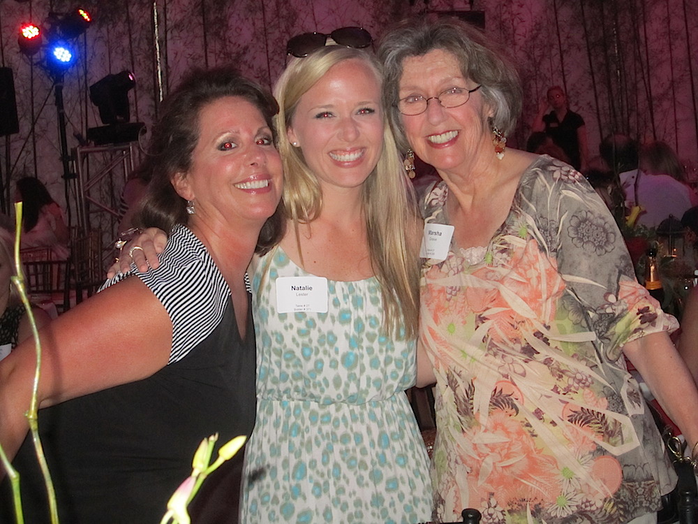 From left, Debby again, Natalie Lester and Marsha Grieve.