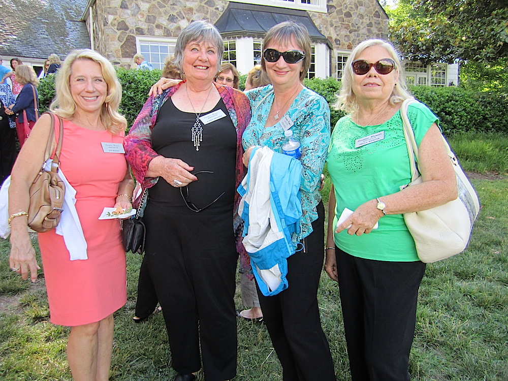 From left, Dr. Jan Henley, Karen Swander, Dr. Linda Green and Sheila Webster.