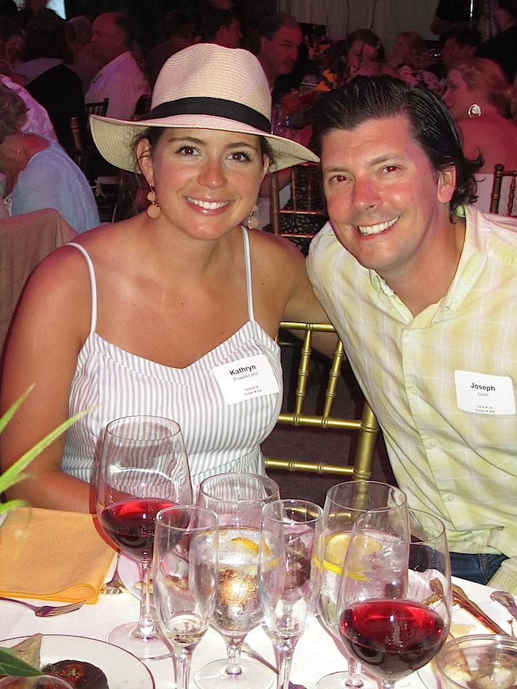 Kathryn and Joseph Lenn. (When are you going to open that darn restaurant, Joe?)