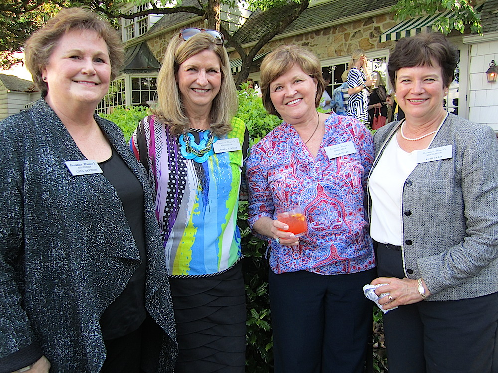 From left, Linda Davidson, Andrea White, Chief Tennessee Supreme Court Justice Sharon Lee and Ruth Ellis.