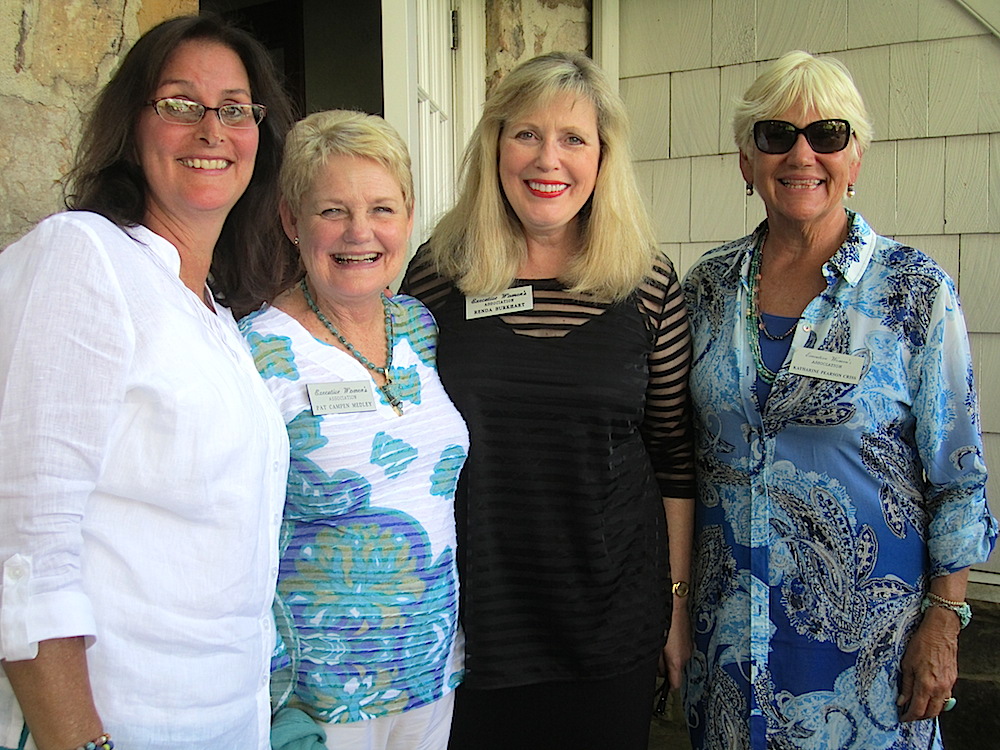 From left, Michelle Henry, the executive director of EWA, Pat Medley, Renda Burkhart and Katharine Pearson.