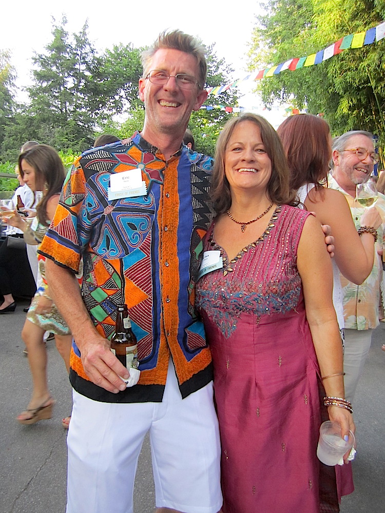 Eric and Lisa New. She's executive director of the Knoxville Zoo.
