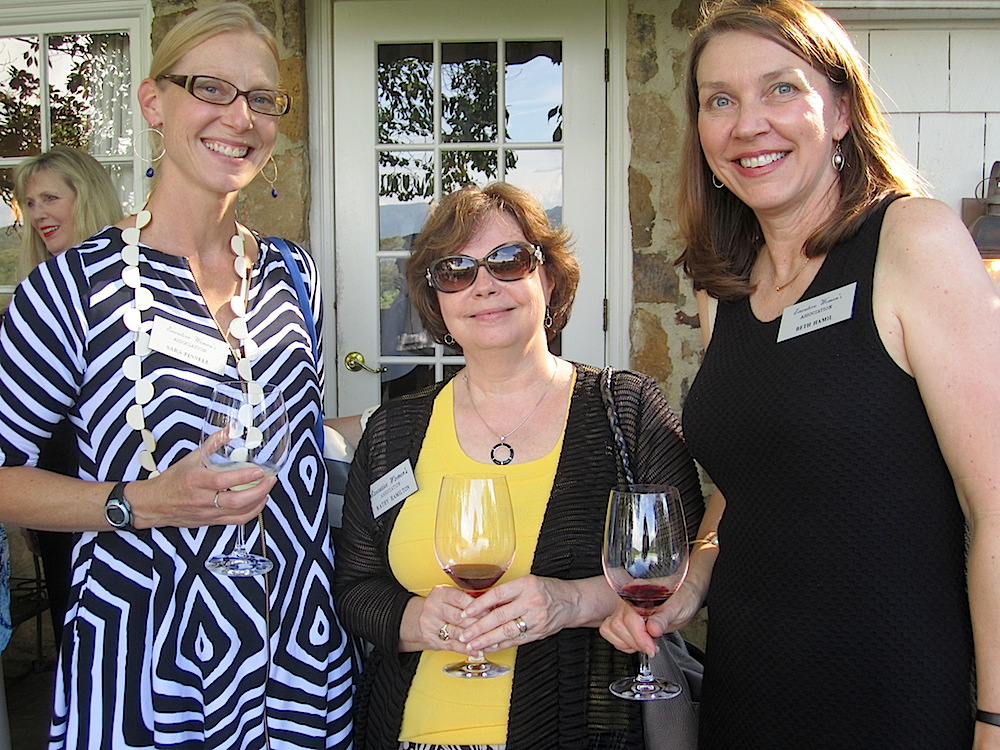 From left, Sara Hedstrom Pinnell, Kathy Hamilton and Beth Hamil.