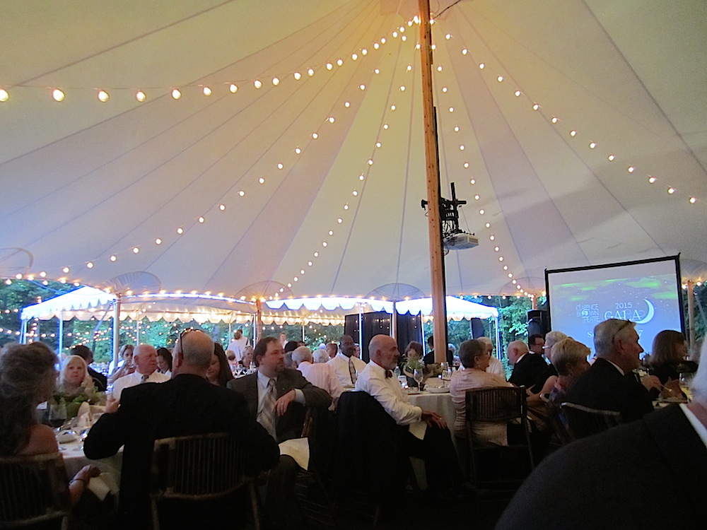 I told you it was a big tent!