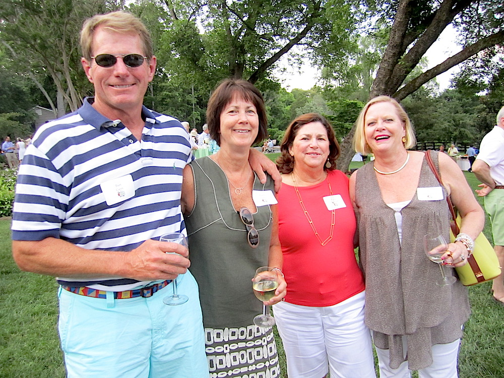 From left, Bart and Ruthie Carey, Randy MacDonald and Allyn Purvis Schwartz.