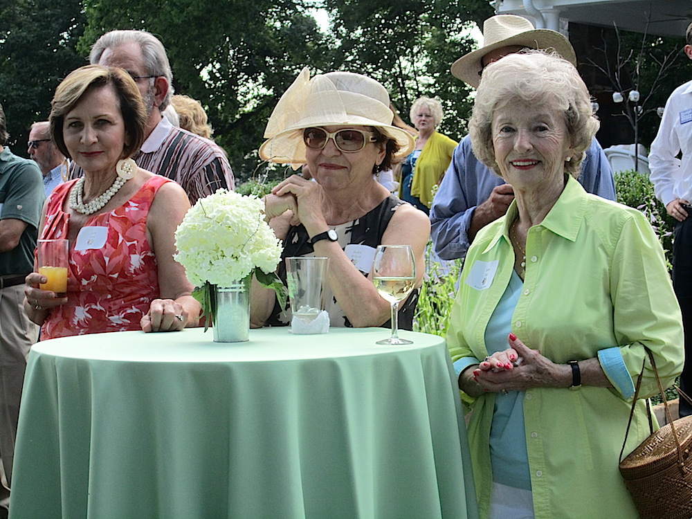 From left, Lane Hays, Jackie Wilson and Betsey Bush.