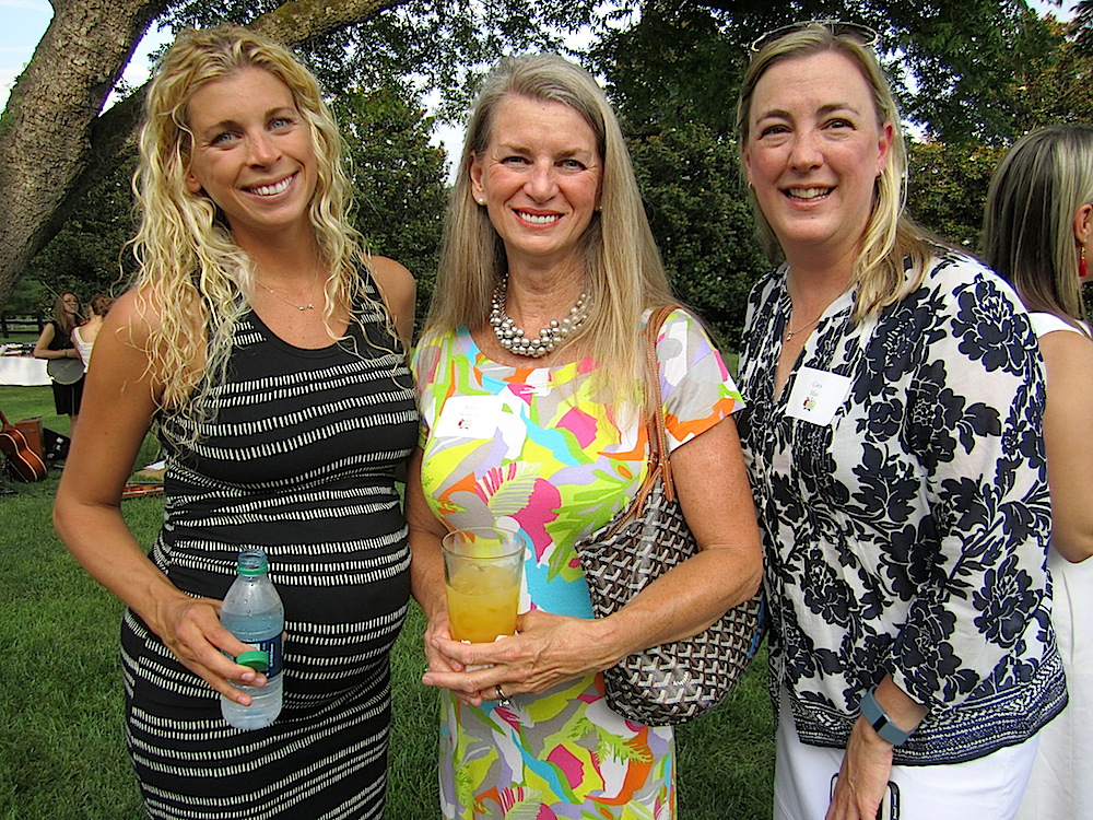 From left, Marianne Nichols, her mother Missy Wallen and Cara May.