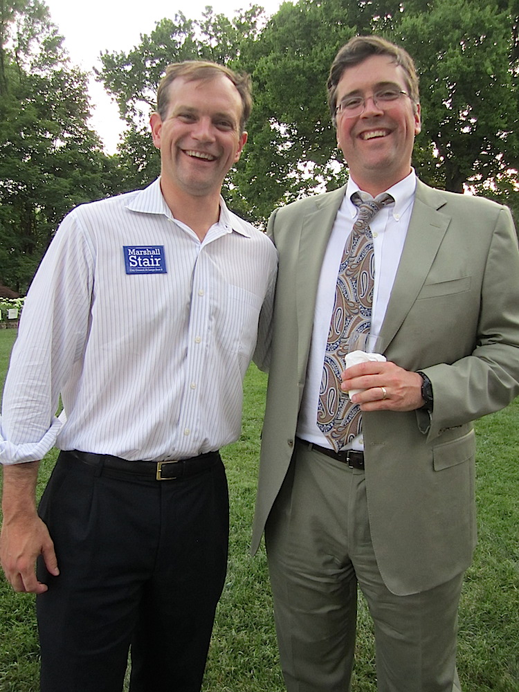 Brothers Marshall, left, and Caesar Stair, IV.