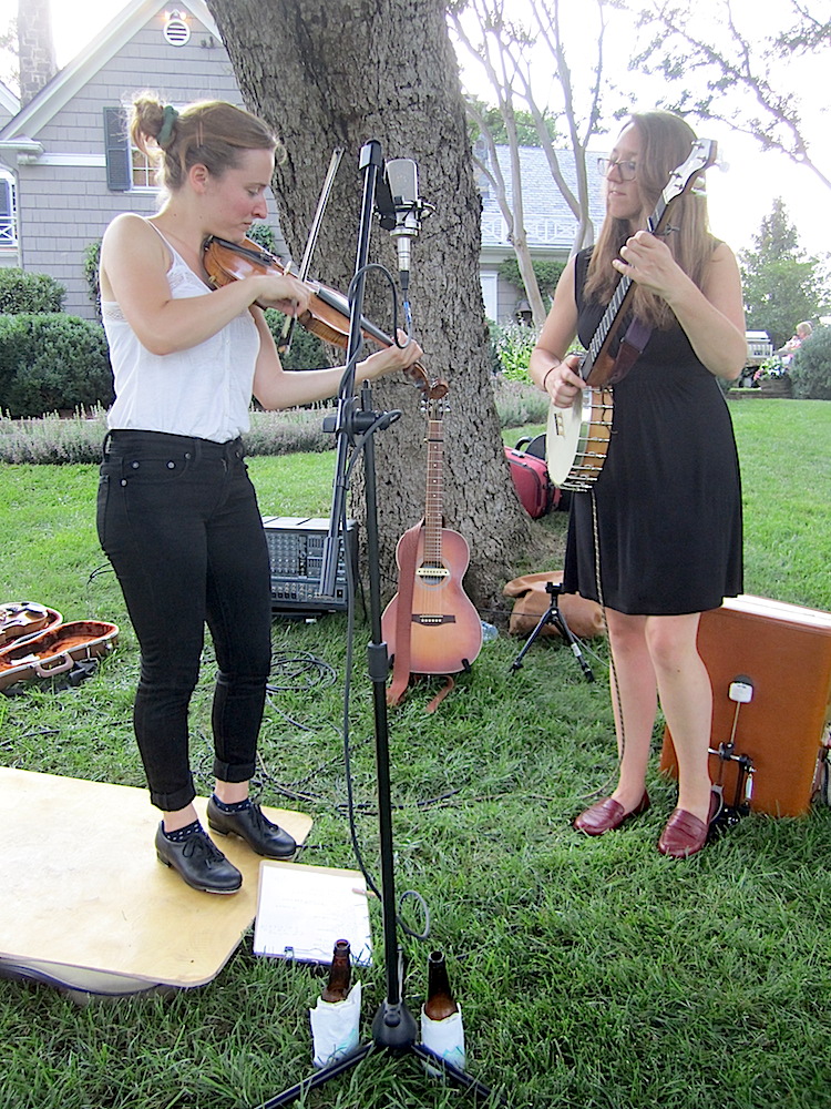 The music was bluegrass.
