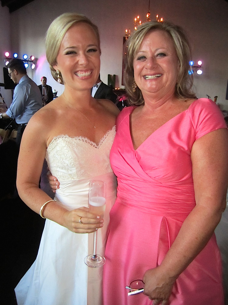 Natalie and her mother.