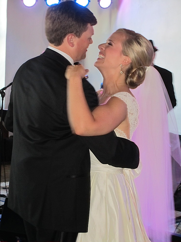 They immediately hit the dance floor.