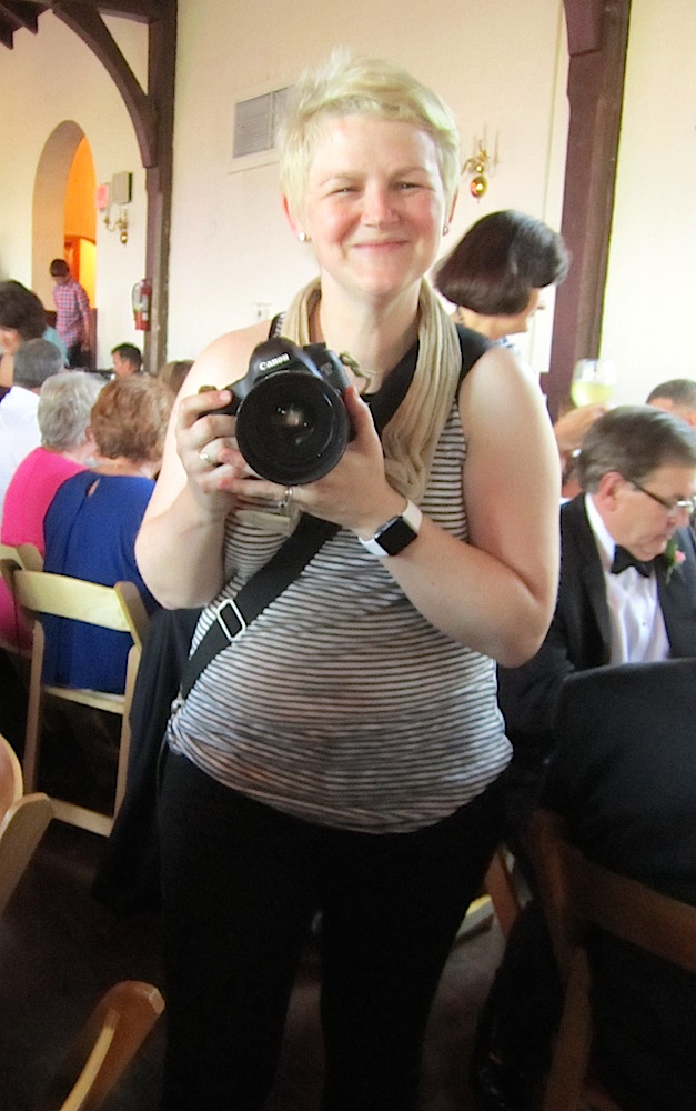 The hardest working wedding photographer in Knoxville, Dani Rose Thibus.