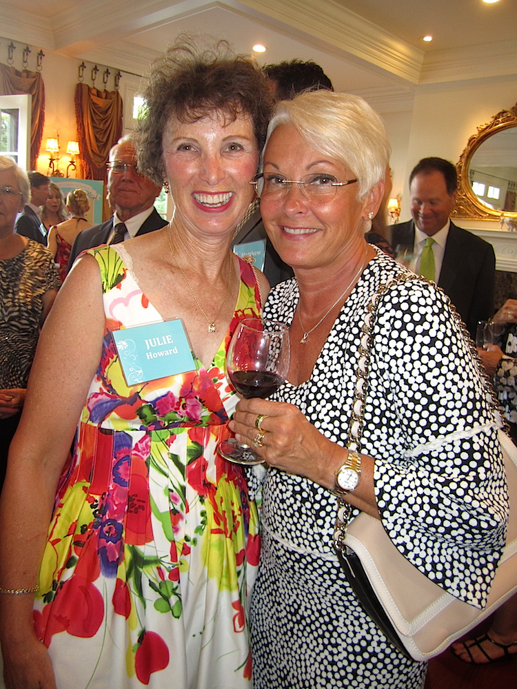 Jenny Boyd, right, with Julie Howard.