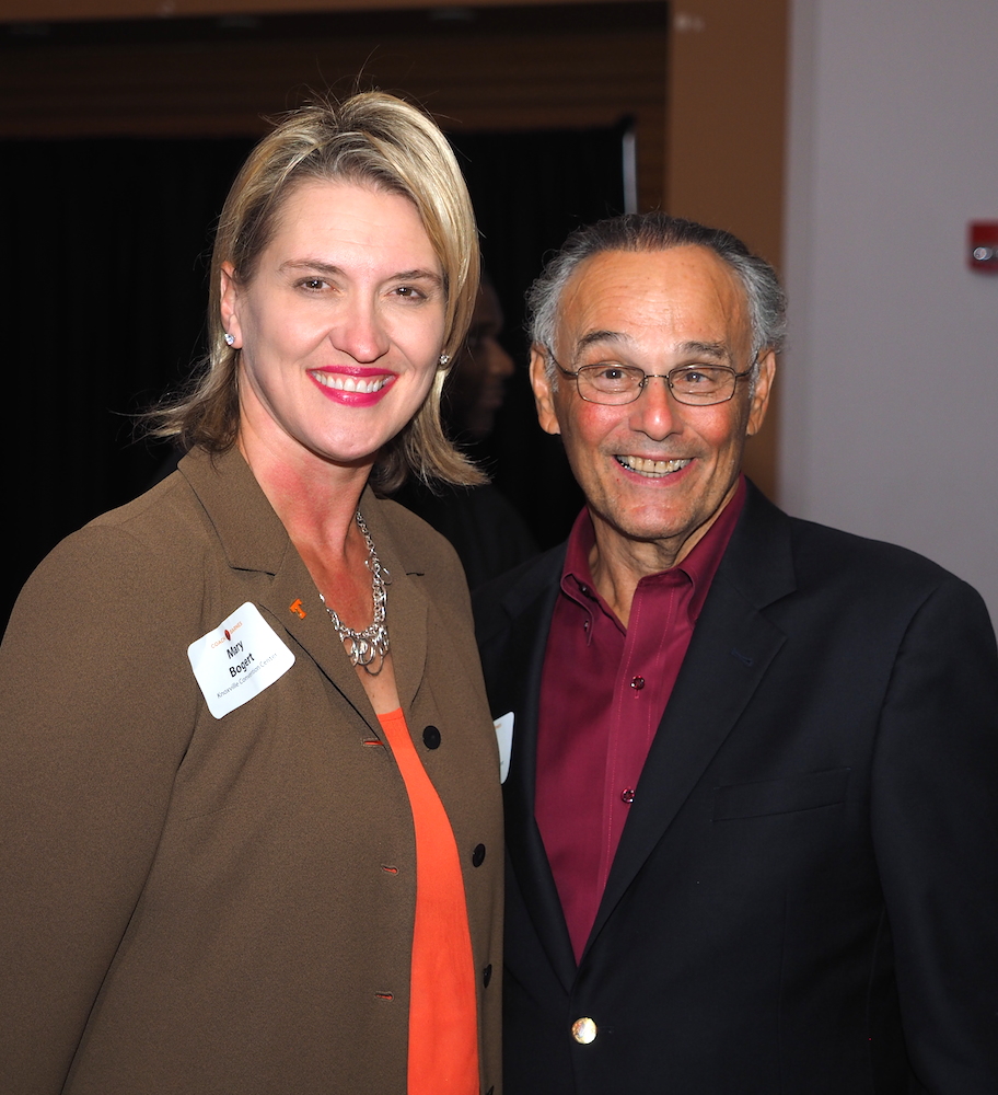 Mary Bogert and Nick Cazana. (Photo by Gary Heatherly.)