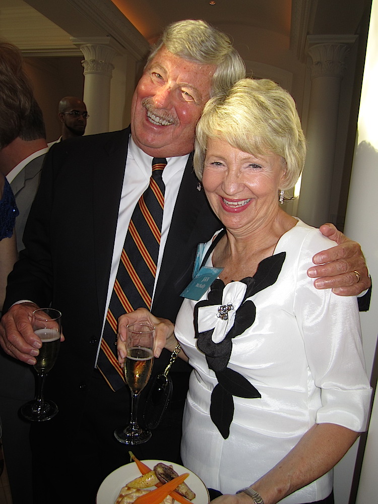State Sen. Randy McNally and his wife, Jan.