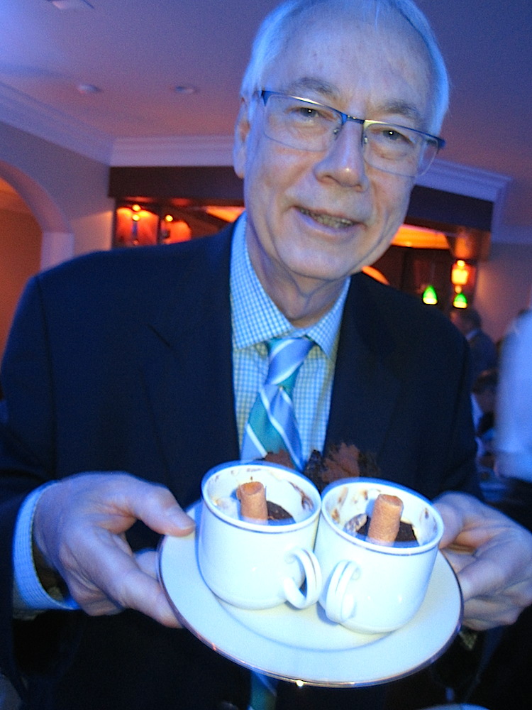 Alan selected tiramisu -- for both of us.