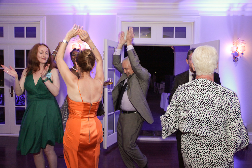 Pretty soon, the disc jockey cranked up the tunes! (This photo by Maci Whitson of Reflections & Images Photography.)