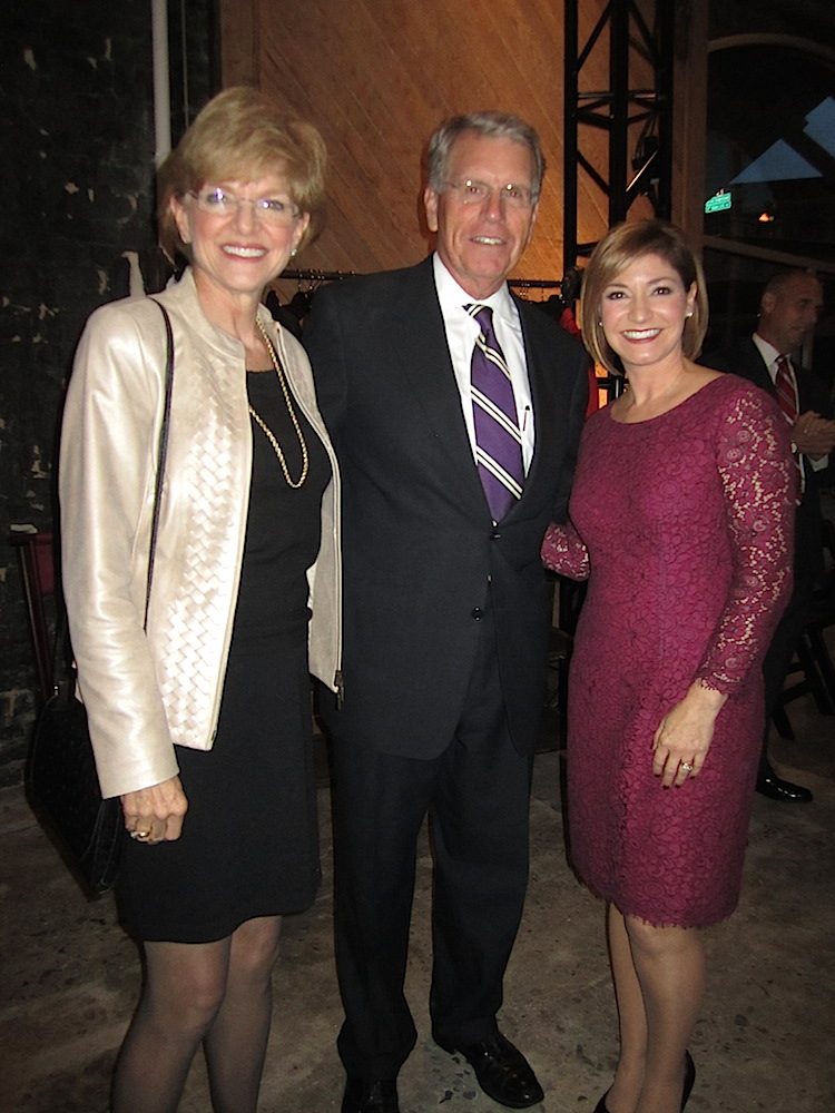 Sandy and David Martin with Robin Wilhoit, right.