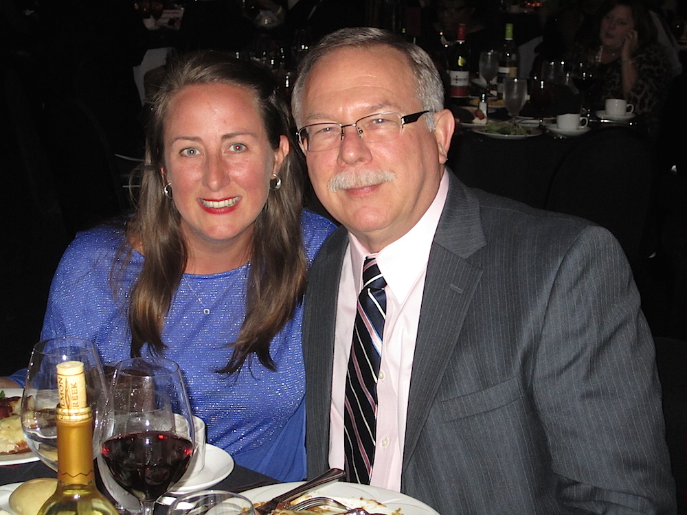 Dennis Rowe, of Priority Ambulance, and his wife, Sara, joined us.