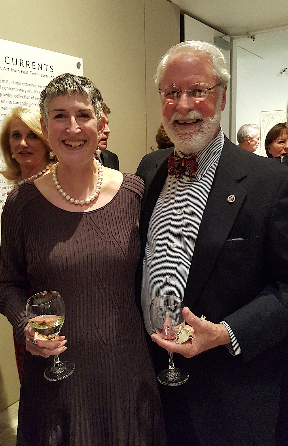 City Councilman Finbarr Saunders and his wife, Ellen Bebb.