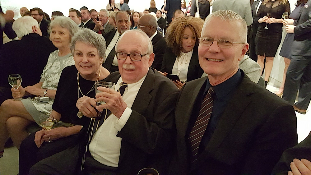 From left, Doris Sharp, Mary Spengler, John Thomas and John Kelley.