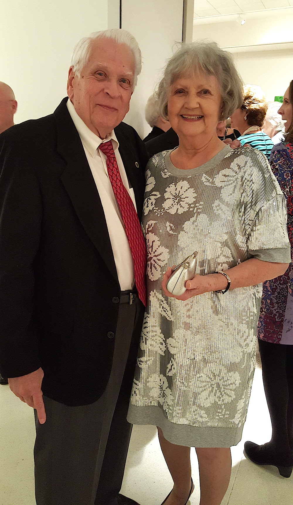 Former Knoxville Vice Mayor Jack Sharp with his wife, Doris.
