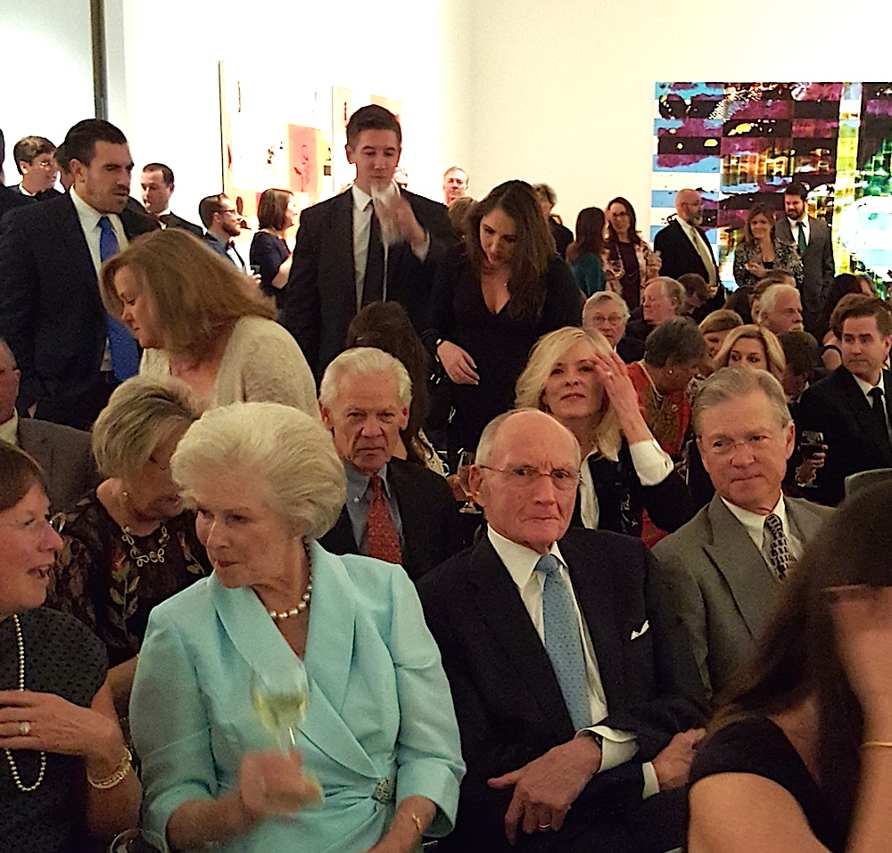 It soon became apparent the crowd was standing room only.