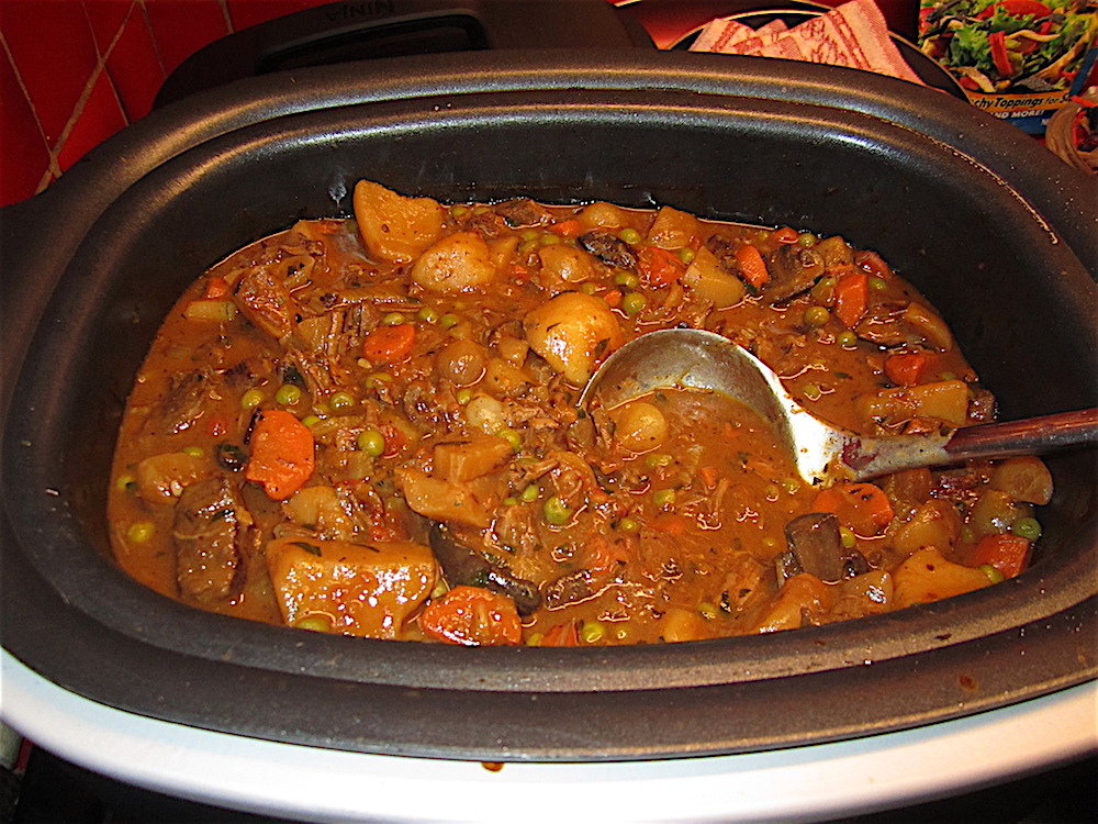 Danni Varlan brought this delicious beef stew.