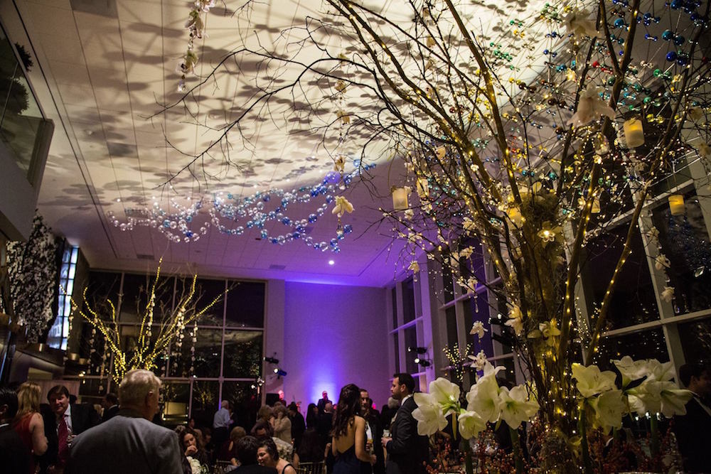 Kae Lakenan's decorations were a perfect complement to the "Cycle of Life" installation.