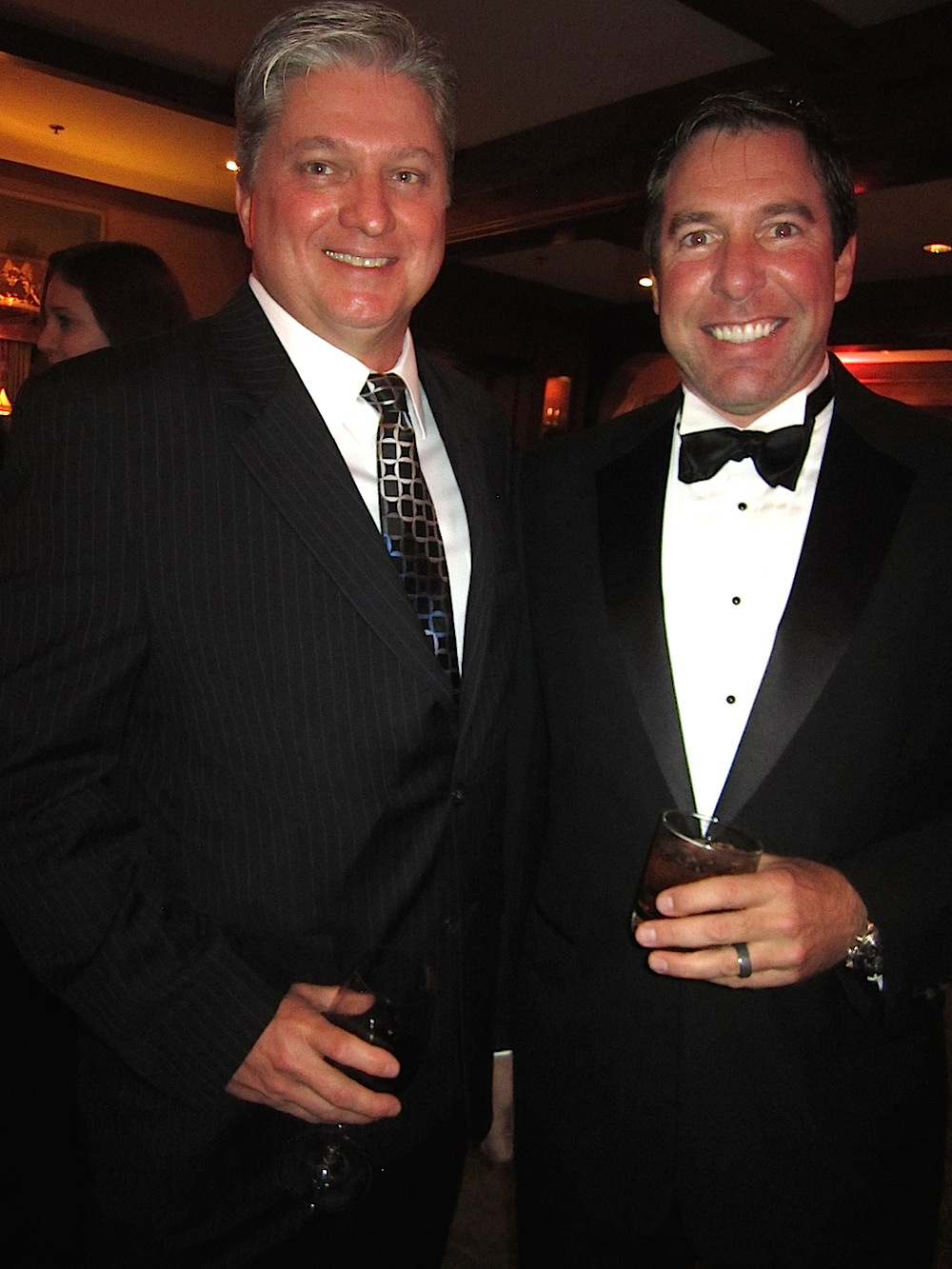 Keith Jones, left, and Ken Finnegan.