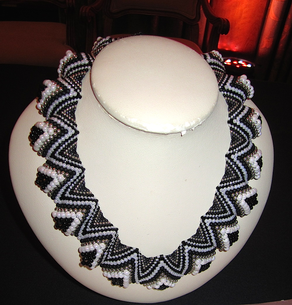 And this necklace by Janet Edkins.