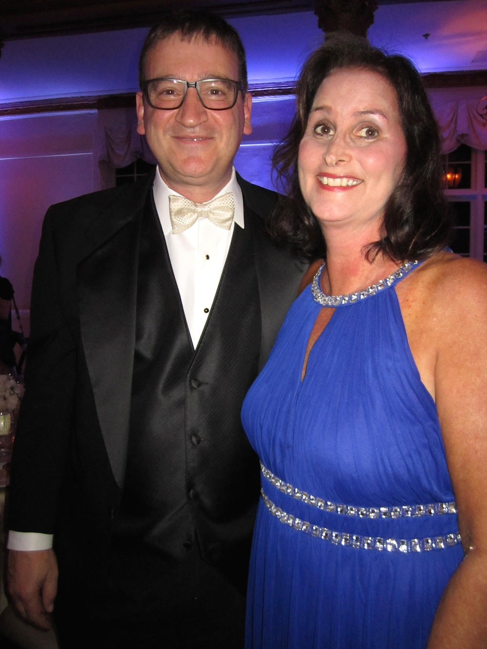 Michelle with her surgeon, Dr. Greg Midis.