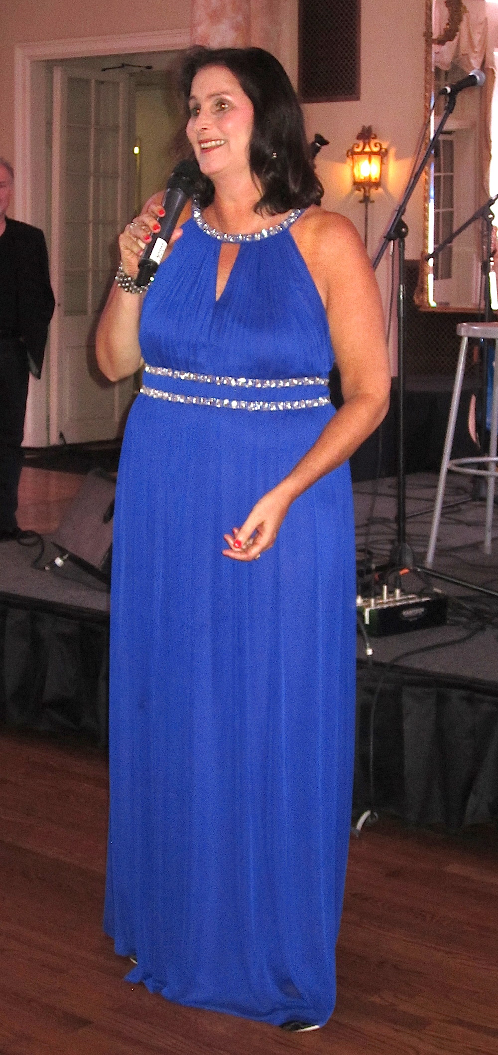 Michelle did a great job when it was her turn to speak.