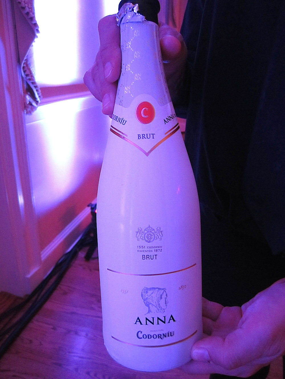 I had never tasted this champagne before, but it was a great accompaniment.